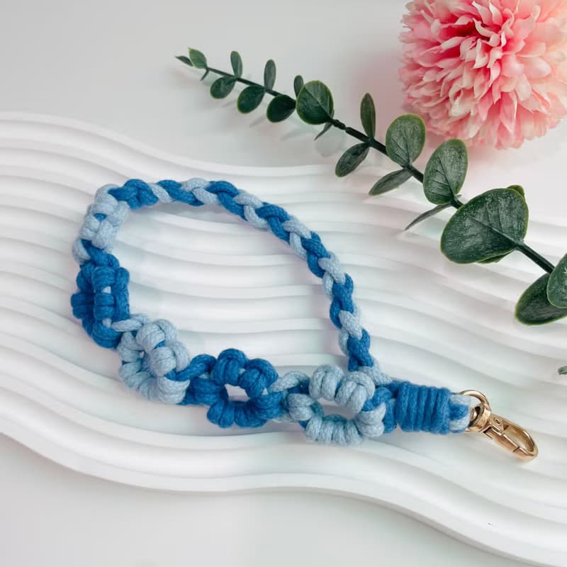 母親節禮物 交換禮物 手工編織 手機繩 手機掛繩 Phone Strap /客