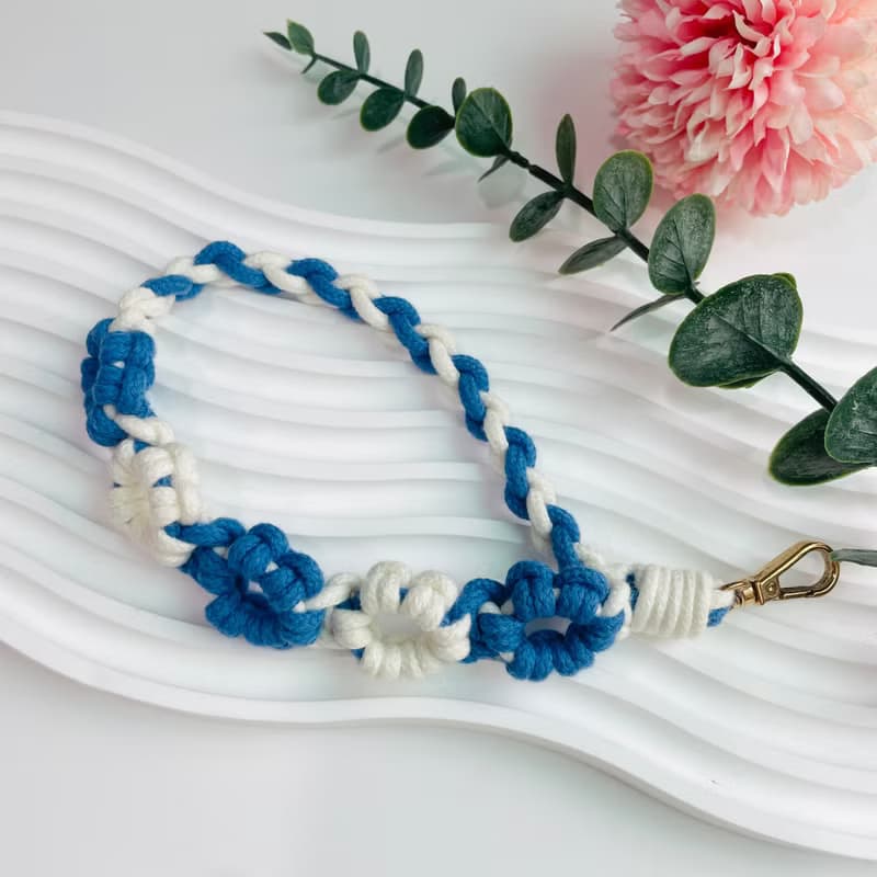 母親節禮物 交換禮物 手工編織 手機繩 手機掛繩 Phone Strap /客