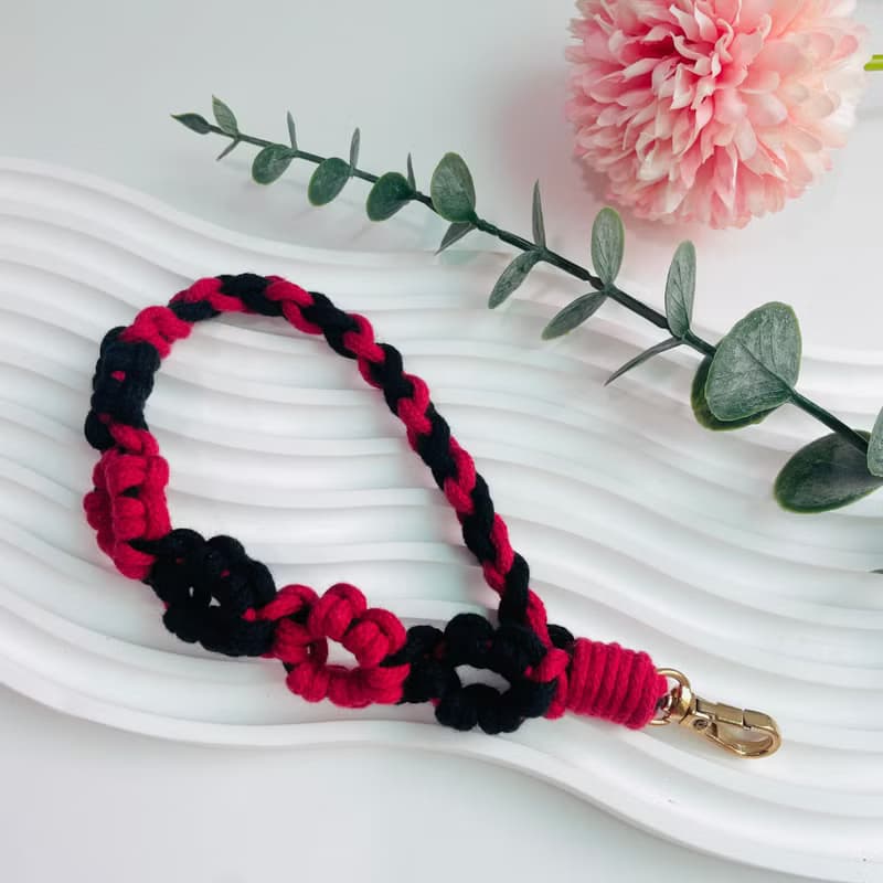 母親節禮物 交換禮物 手工編織 手機繩 手機掛繩 Phone Strap /客