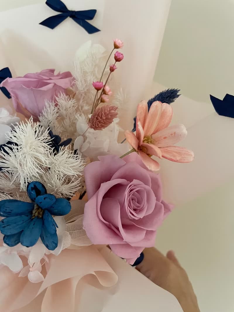 韓系芭比風網美花束