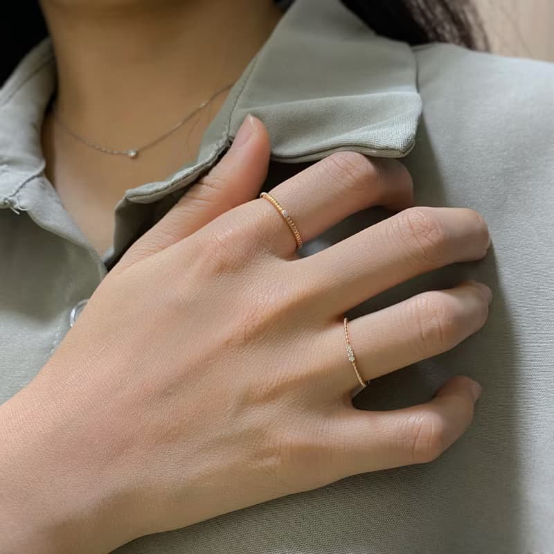 14K | 春芽_戒指