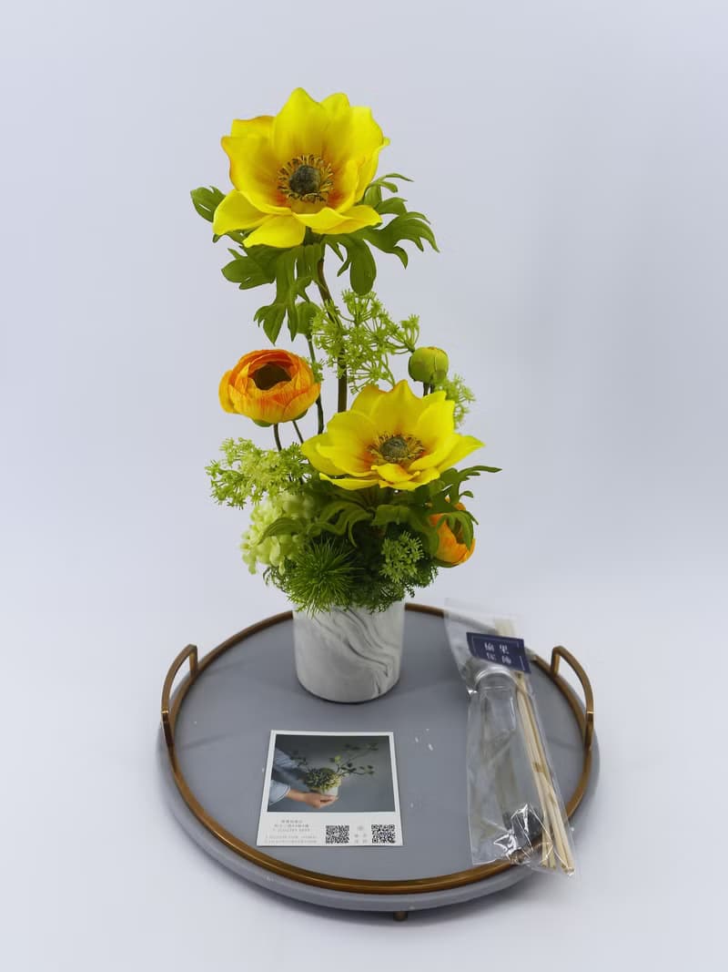 露營風日光綻放陸蓮香氛花禮/入厝禮/開幕/喬遷/送禮/植栽