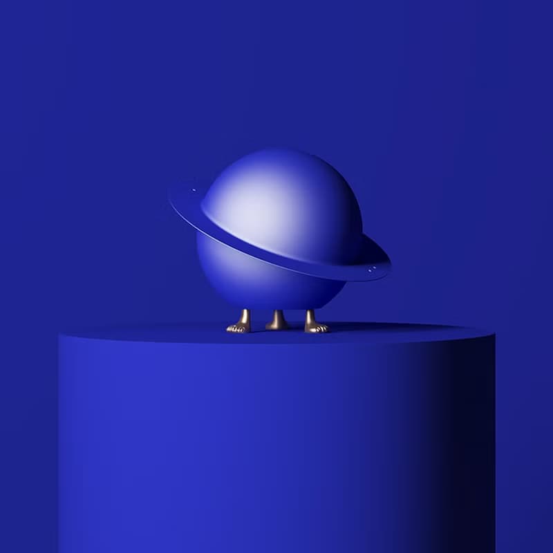 可愛貓腳 星球造型 鑰匙收納盒 雜物收納盒