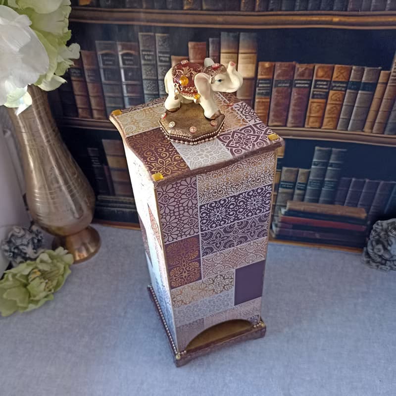 Tea house, Wooden tea box, Tea Party, kitchen decor, housewarming gift