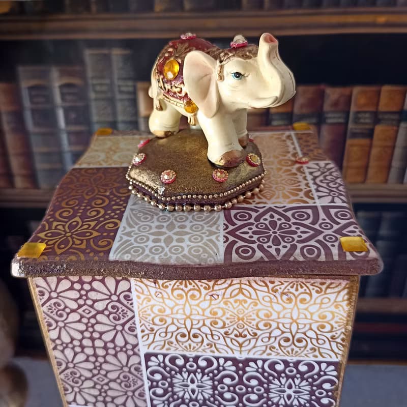 Tea house, Wooden tea box, Tea Party, kitchen decor, housewarming gift