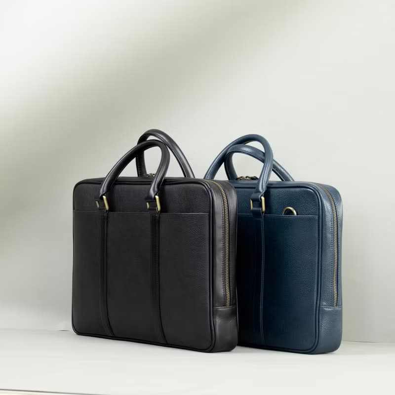 Leather Laptop Bag for MacBook Air or Pro 13 inch