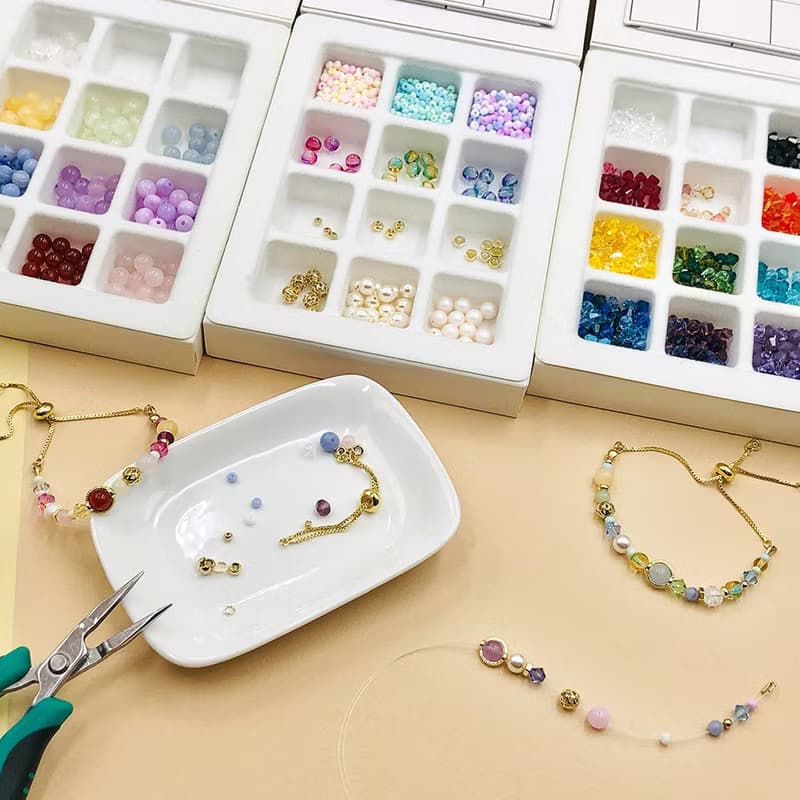 【體驗】【DIY手作課程】飾品設計體驗|F5.水晶天然石手鍊|文化幣