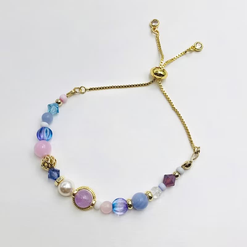 【體驗】【DIY手作課程】飾品設計體驗|F5.水晶天然石手鍊|文化幣