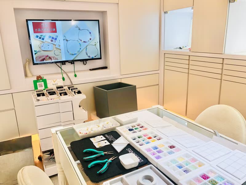 【體驗】【DIY手作課程】飾品設計體驗|F5.水晶天然石手鍊|文化幣