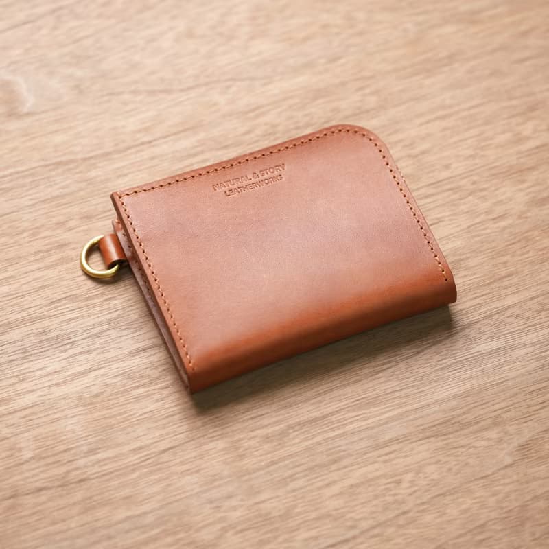 【NS手工皮件】L型拉鍊短夾、皮夾、零錢包、拉鍊短夾 (免費打印)