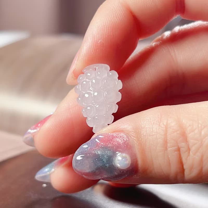 冰種翡翠葡萄 | 天然緬甸A貨翡翠 | 送禮