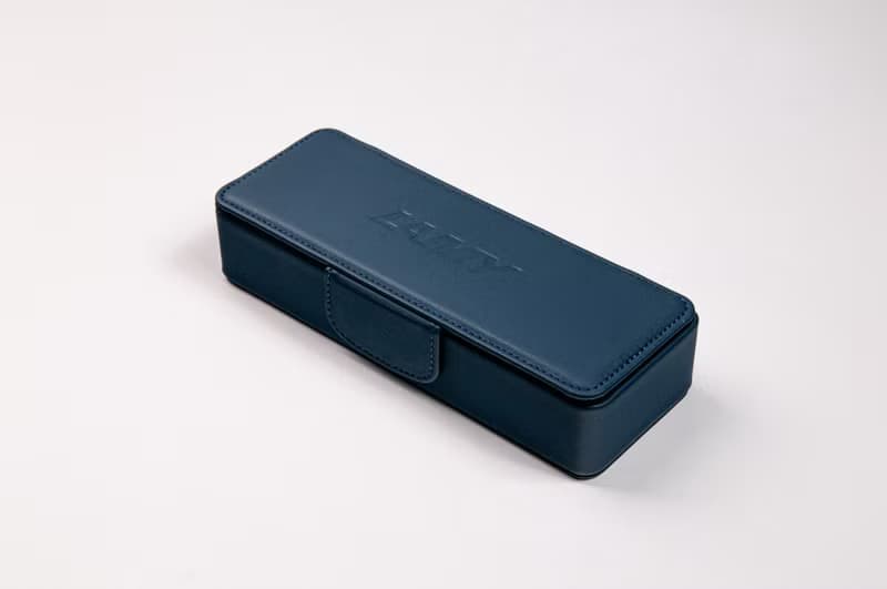 【雷雕免費刻字】LAMY 鋼珠筆皮革筆盒 湛藍 / SAFARI - 多彩選