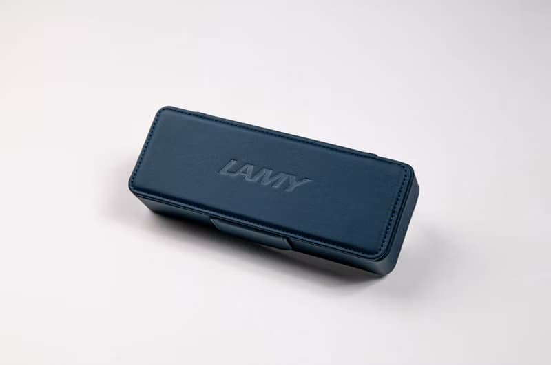 【雷雕免費刻字】LAMY 鋼珠筆皮革筆盒 湛藍 / SAFARI - 多彩選