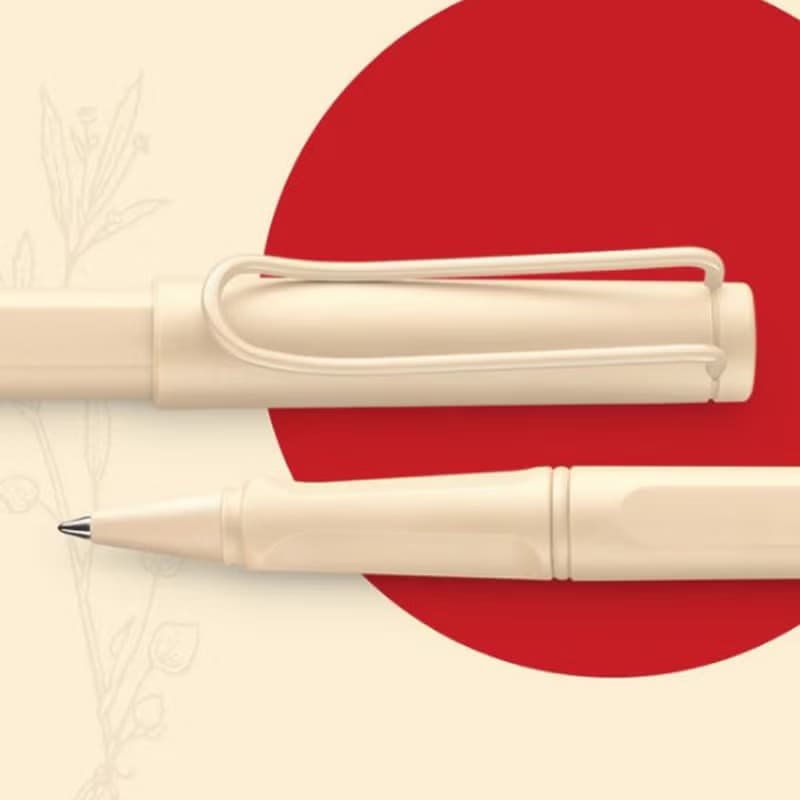 【雷雕免費刻字】LAMY 鋼珠筆皮革筆盒 湛藍 / SAFARI - 多彩選