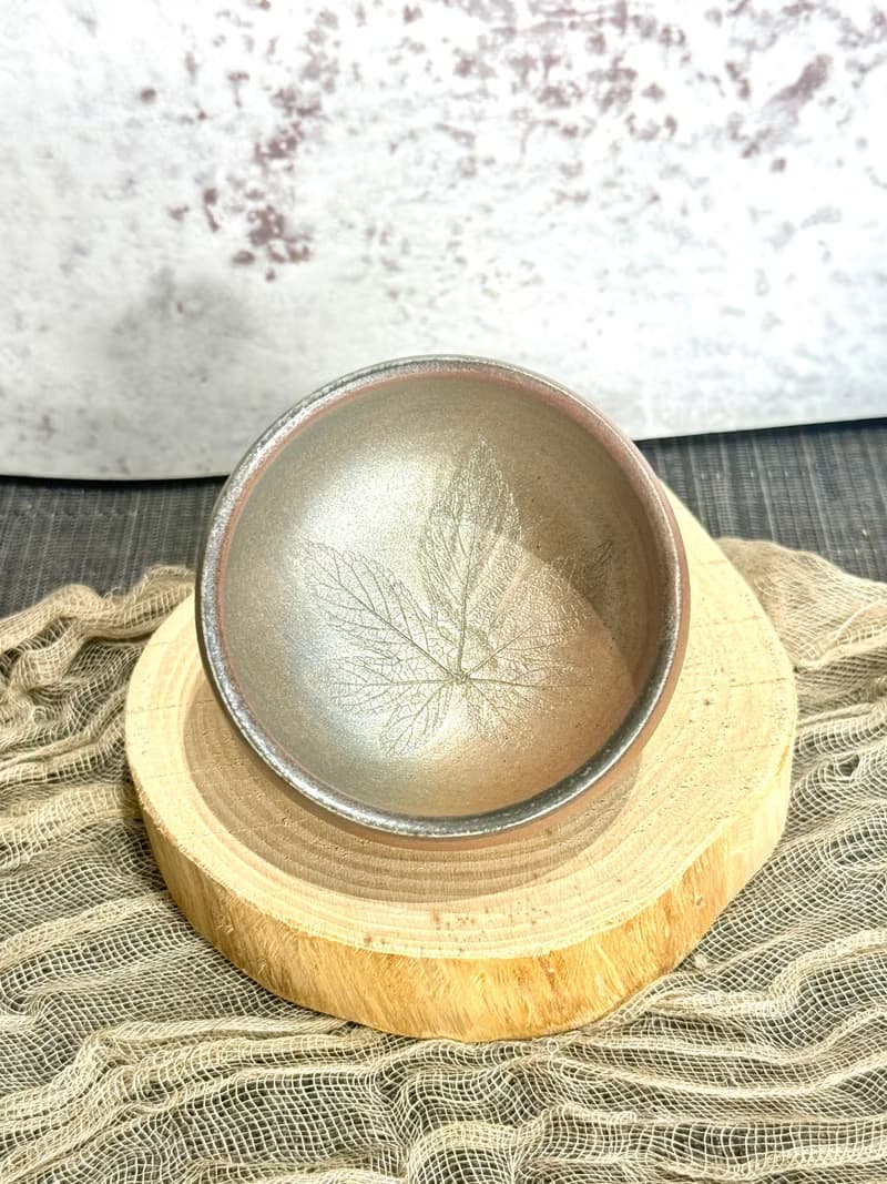 柴燒楓葉杯
