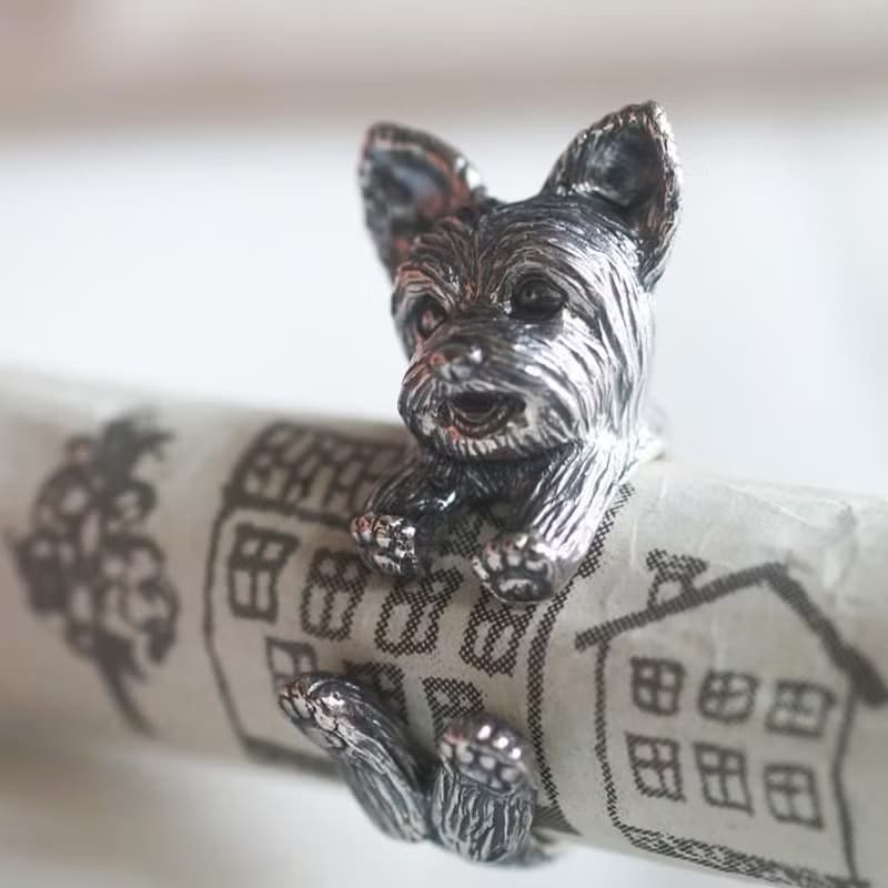 犬リング ヨークシャテリア ヨーキー