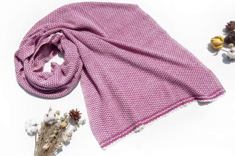 厚款喀什米爾Cashmere 針織圍巾 純羊絨圍巾 羊毛披巾 手織蓋毯巾