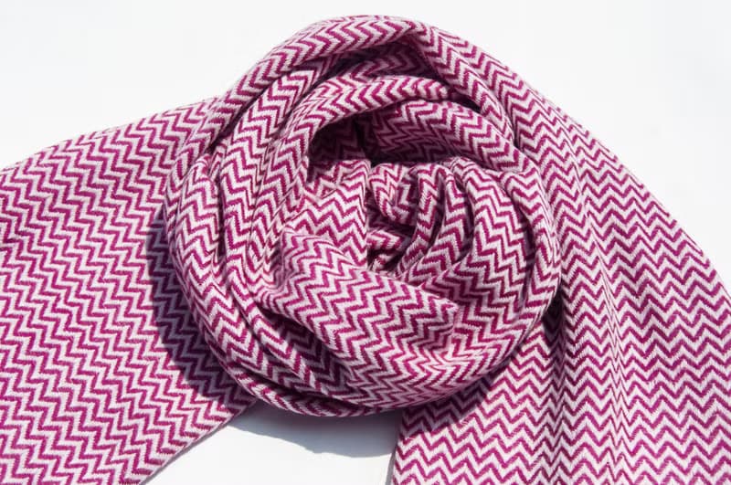 厚款喀什米爾Cashmere 針織圍巾 純羊絨圍巾 羊毛披巾 手織蓋毯巾