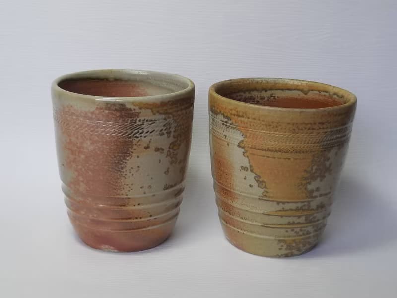 蕭克昌  柴燒水杯(2入一組)