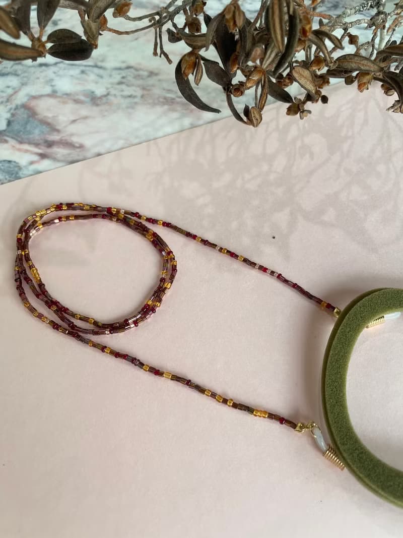 曬得通紅 項鍊 眼鏡鍊 手鍊 口罩鍊