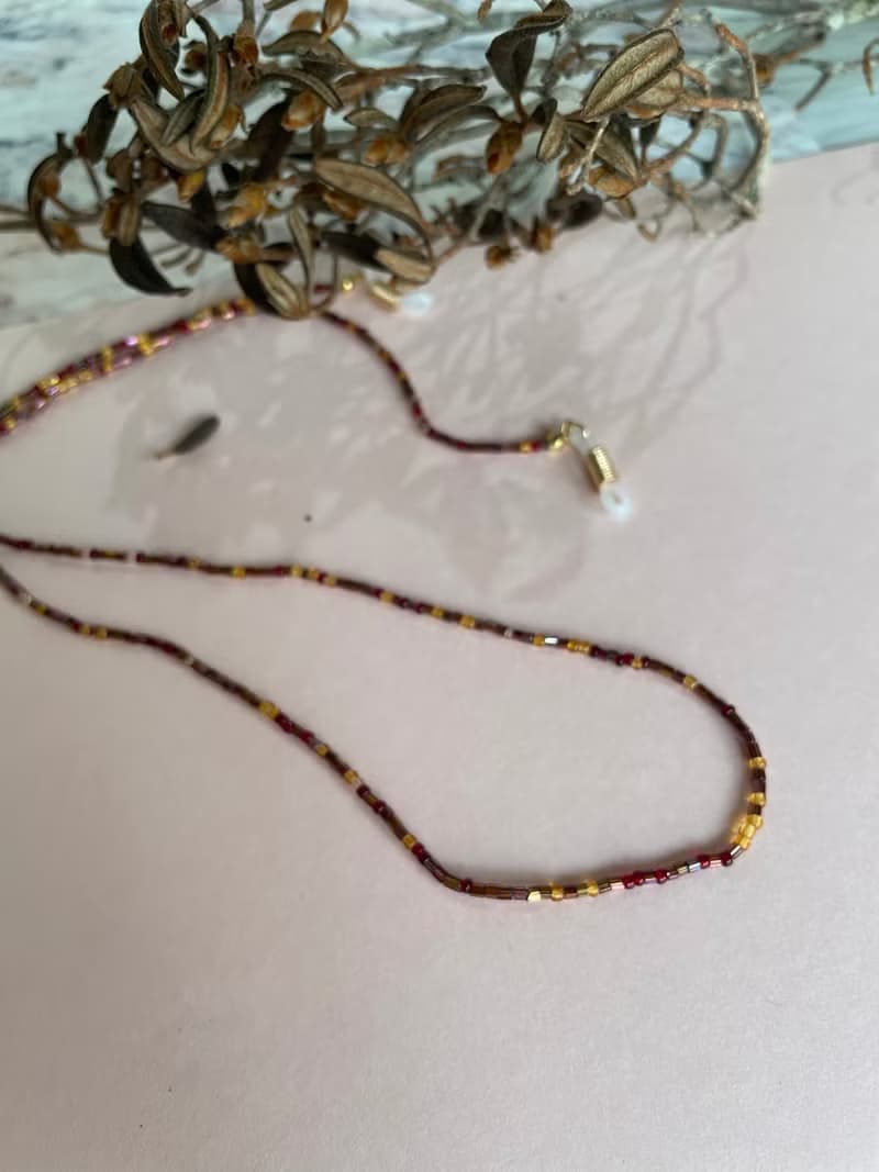 曬得通紅 項鍊 眼鏡鍊 手鍊 口罩鍊