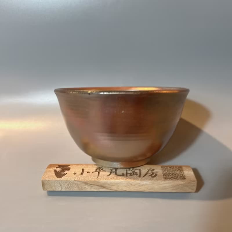 柴燒古樸金彩碗 / 柴燒16cm大碗 / 小平凡手作