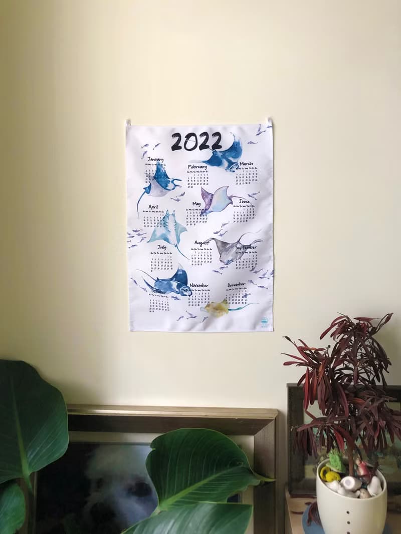 2022魟魚年曆