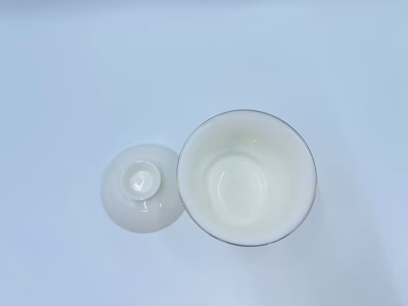 白瓷蓋碗