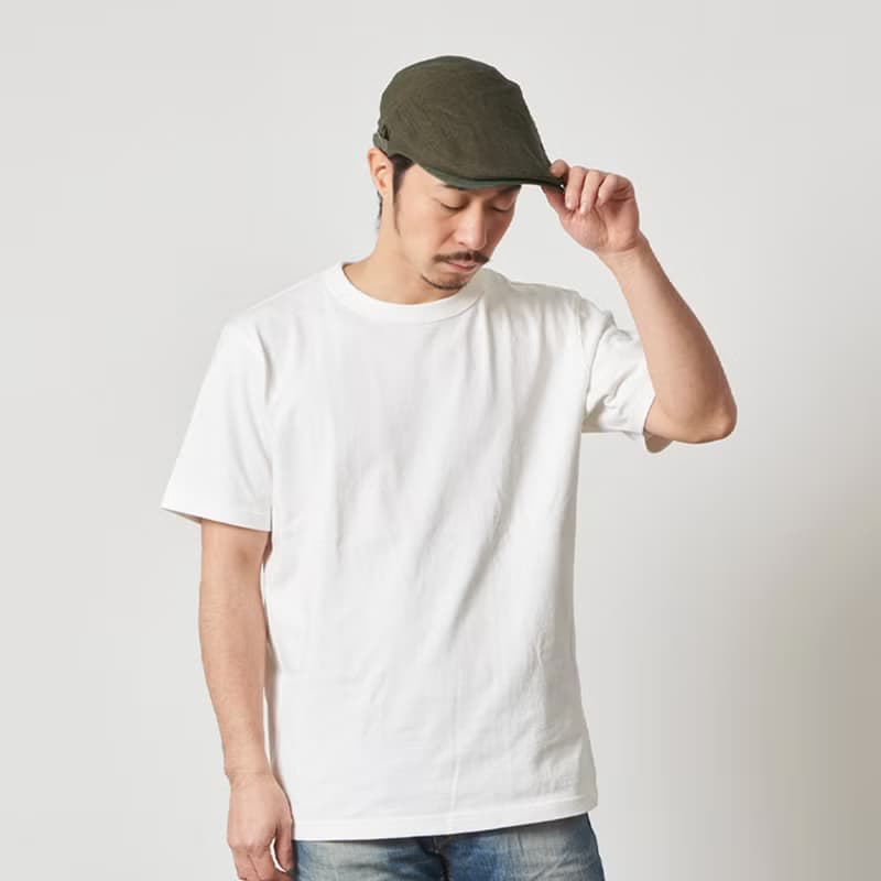 ナナポッシ リネン コットン ビッグ ハンチング