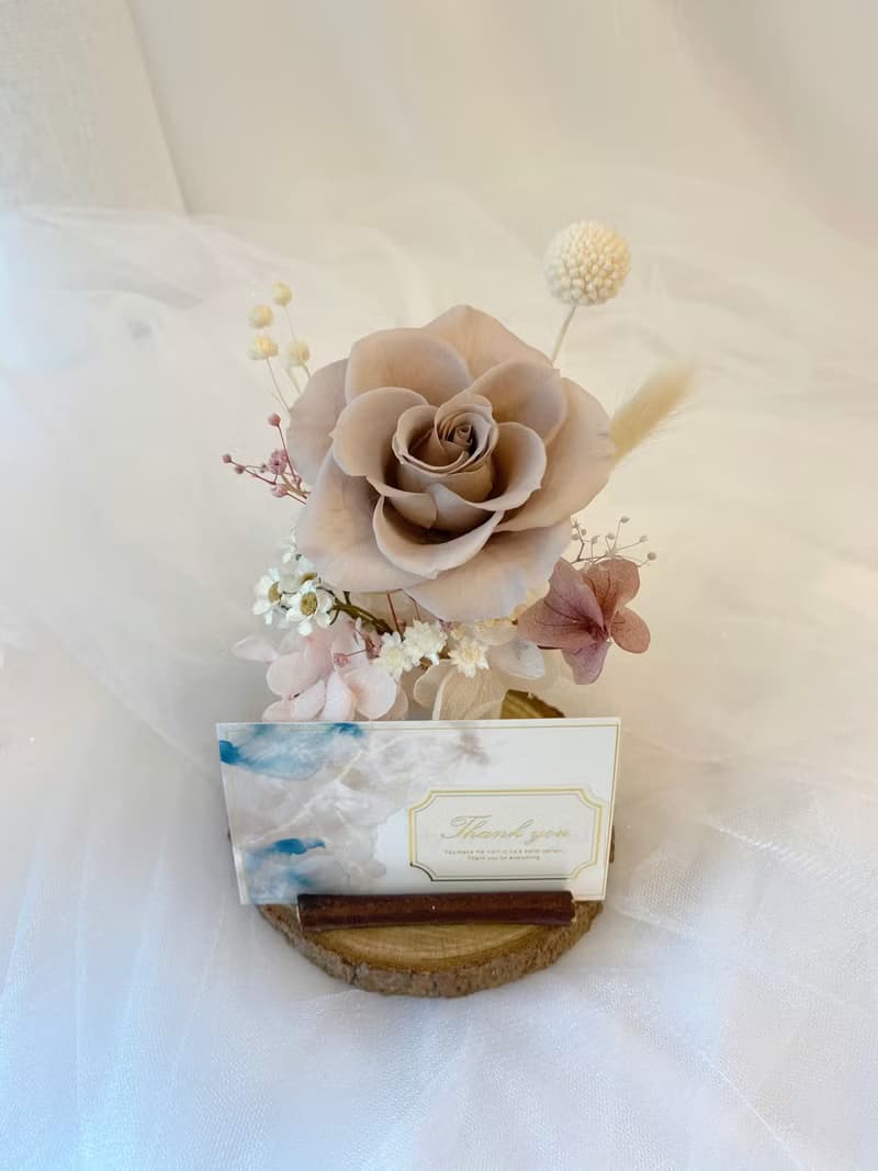 永生花 / 永生玫瑰名片座 / 開幕禮 生日禮