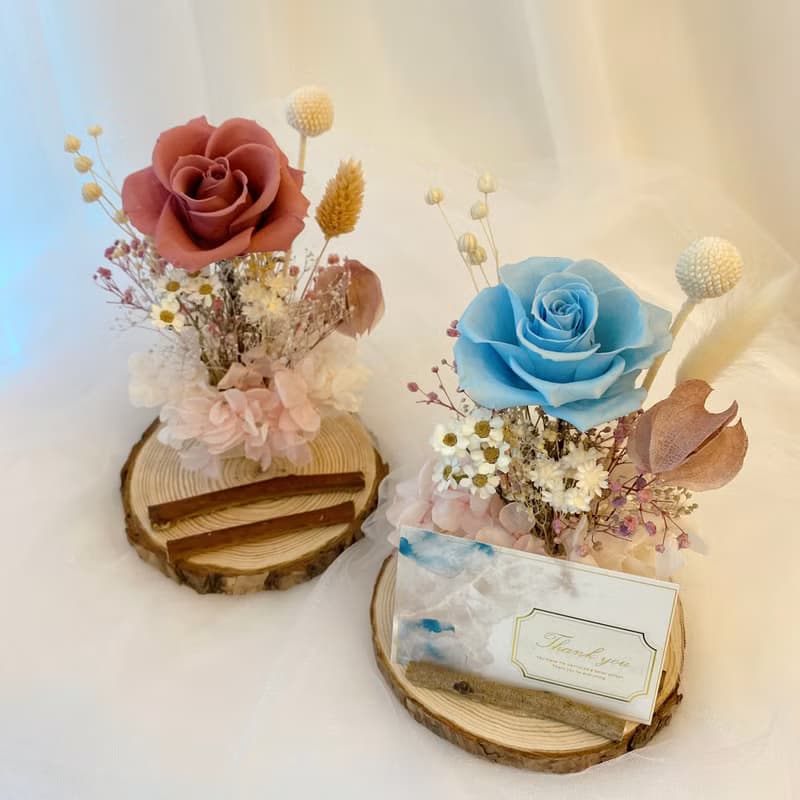永生花 / 永生玫瑰名片座 / 開幕禮 生日禮