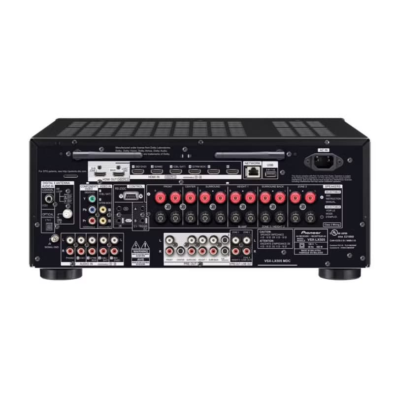 【Pioneer 先鋒】9.2聲道 AV 環繞擴大機 VSX-LX505(B)