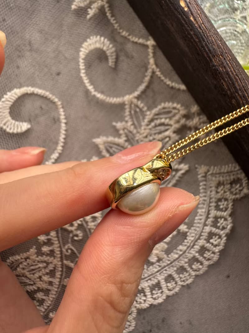 中古正品Christian Dior 80年代迪奧小珍珠項鏈頸鍊 古董珠寶送禮