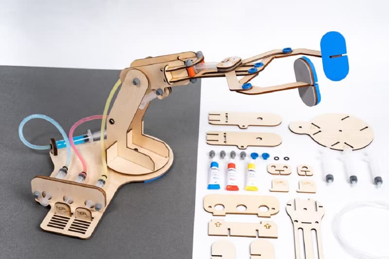 Tinkerer Box 液壓機械臂 STEM玩具 送禮 9歲10歲11歲 科學DIY