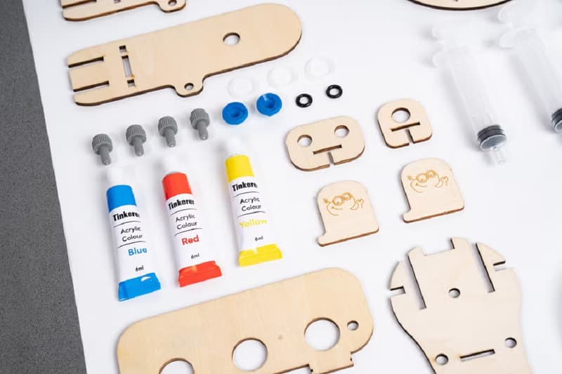 Tinkerer Box 液壓機械臂 STEM玩具 送禮 9歲10歲11歲 科學DIY