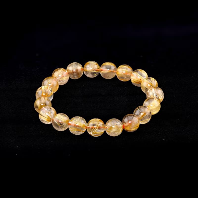 寶麗金珠寶-天然鈦晶手珠