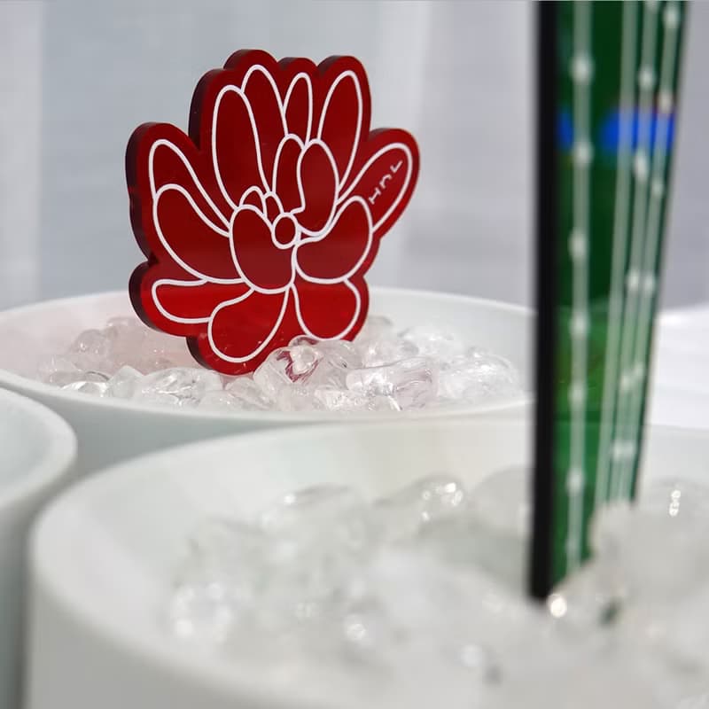 H h L【盆宅】水晶消磁淨化置物盆 | 花開富貴 (雙肉組) 01+02