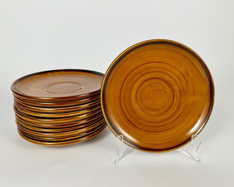 復古餐具 St Clement 陶瓷大型餐具 66 件來自法國