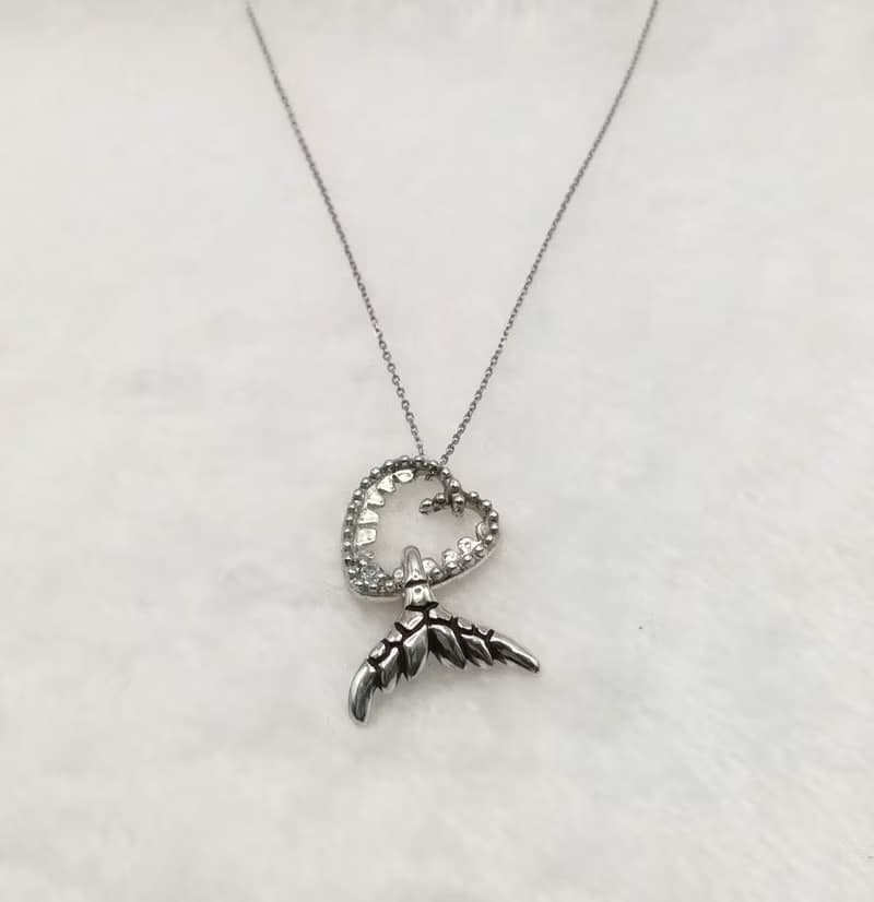 摩羯座吊墜 / 925純銀吊墜 / 純手工製作