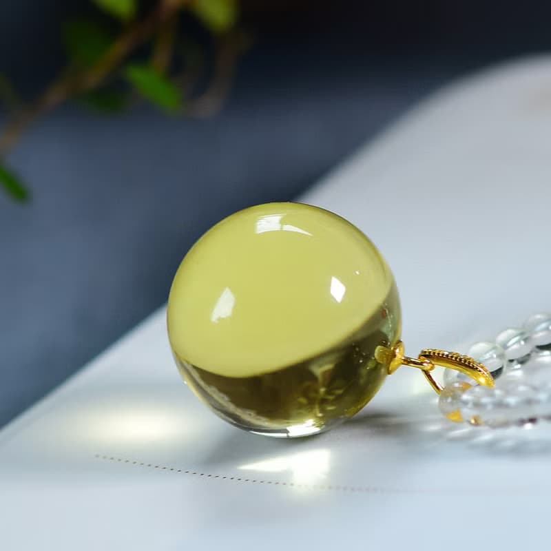 天然黃水晶貔貅吊墜 掛件 雕工精緻 嘴巴都是雕刻張開的貔貅