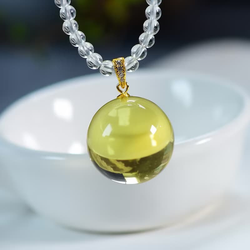 天然黃水晶貔貅吊墜 掛件 雕工精緻 嘴巴都是雕刻張開的貔貅