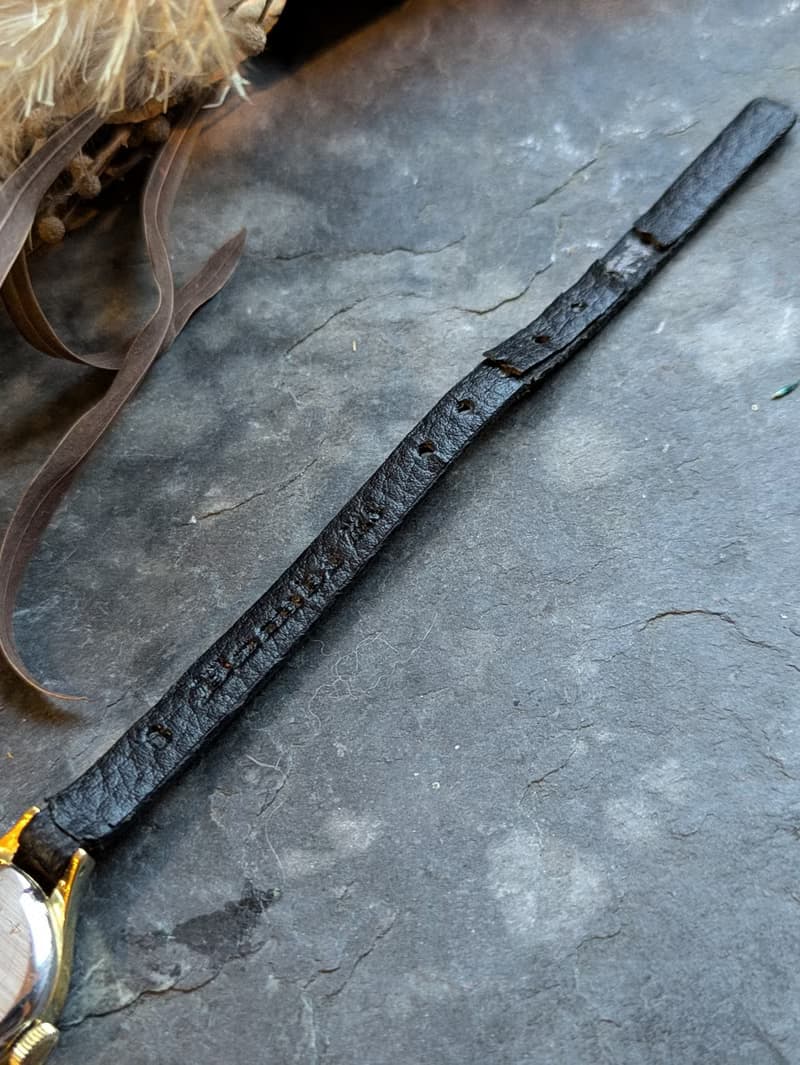 Dior 稀有款 古董錶金色 機械手上鍊錶 manual winding