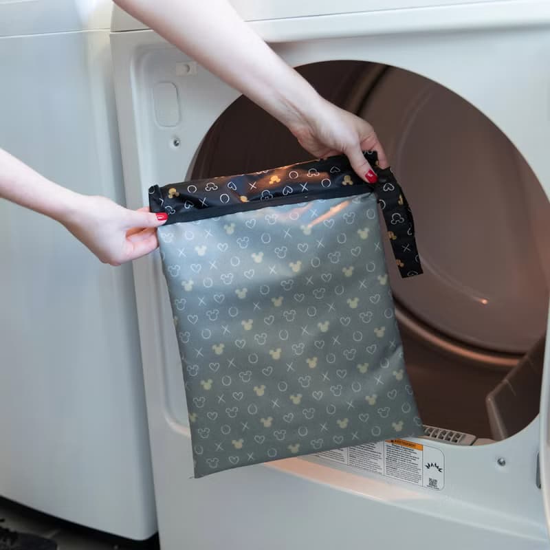 Bumkins 迪士尼防水收納袋 WB-DMN18 黑白米妮