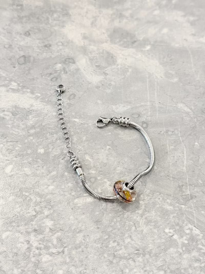 不鏽鋼 潘朵拉 胎毛紀念品 蛇骨鏈