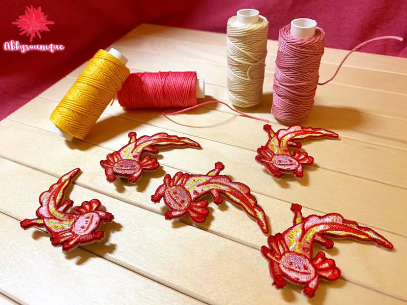 六角恐龍Hobby刺繡別針