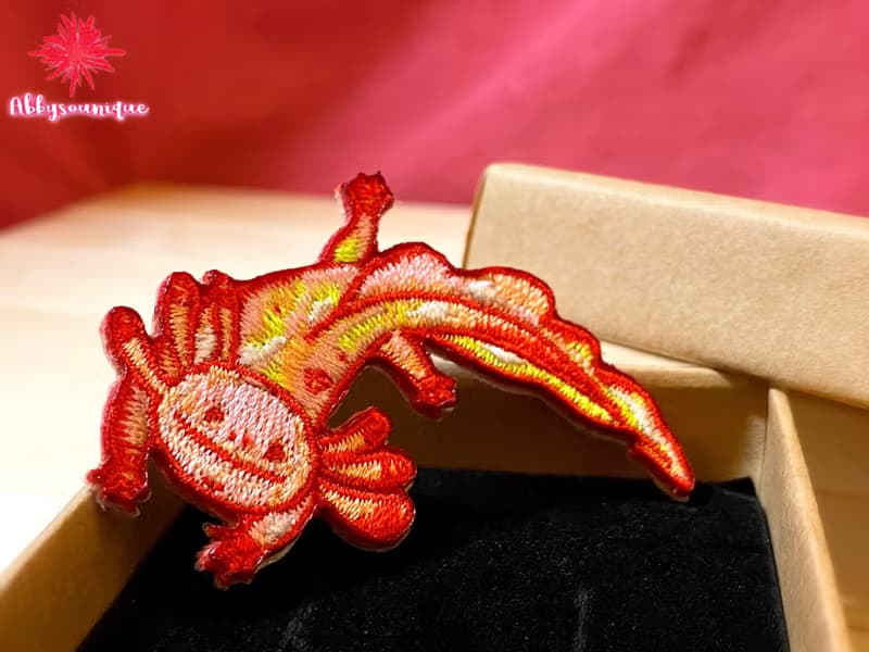 六角恐龍Hobby刺繡別針