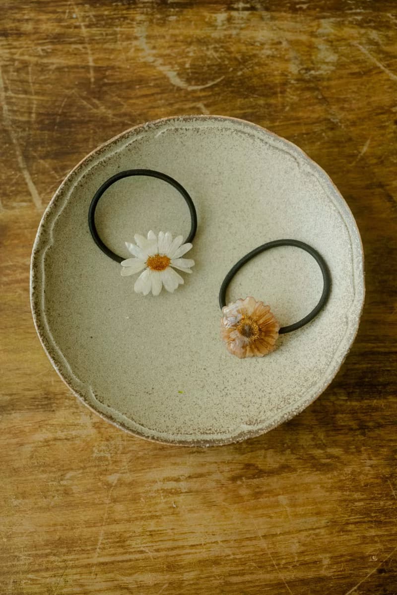大雛菊標本髮圈 Daisy Hair Accessory