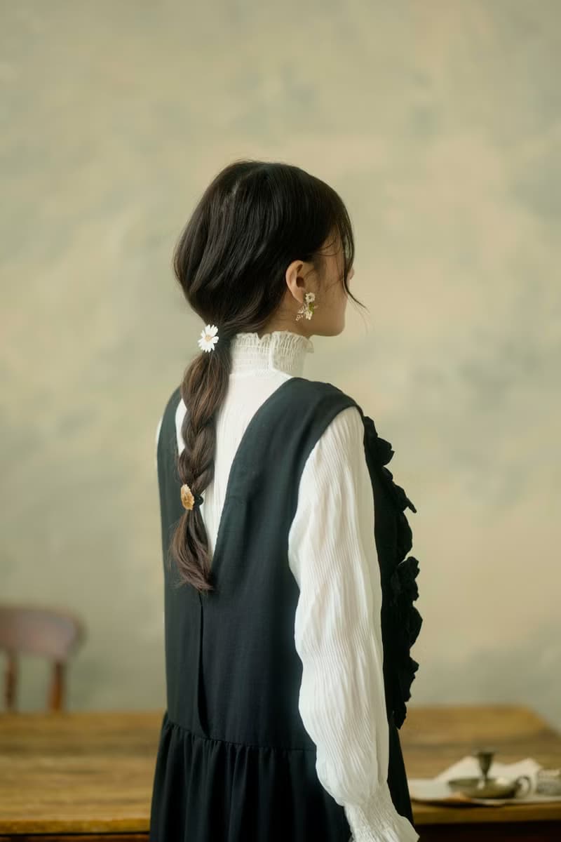 大雛菊標本髮圈 Daisy Hair Accessory