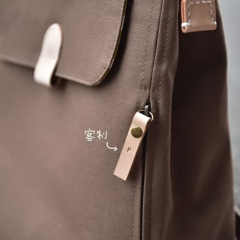 小日子後背包 / 女用帆布包 - 手工訂製