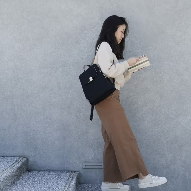 小日子後背包 / 女用帆布包 - 手工訂製